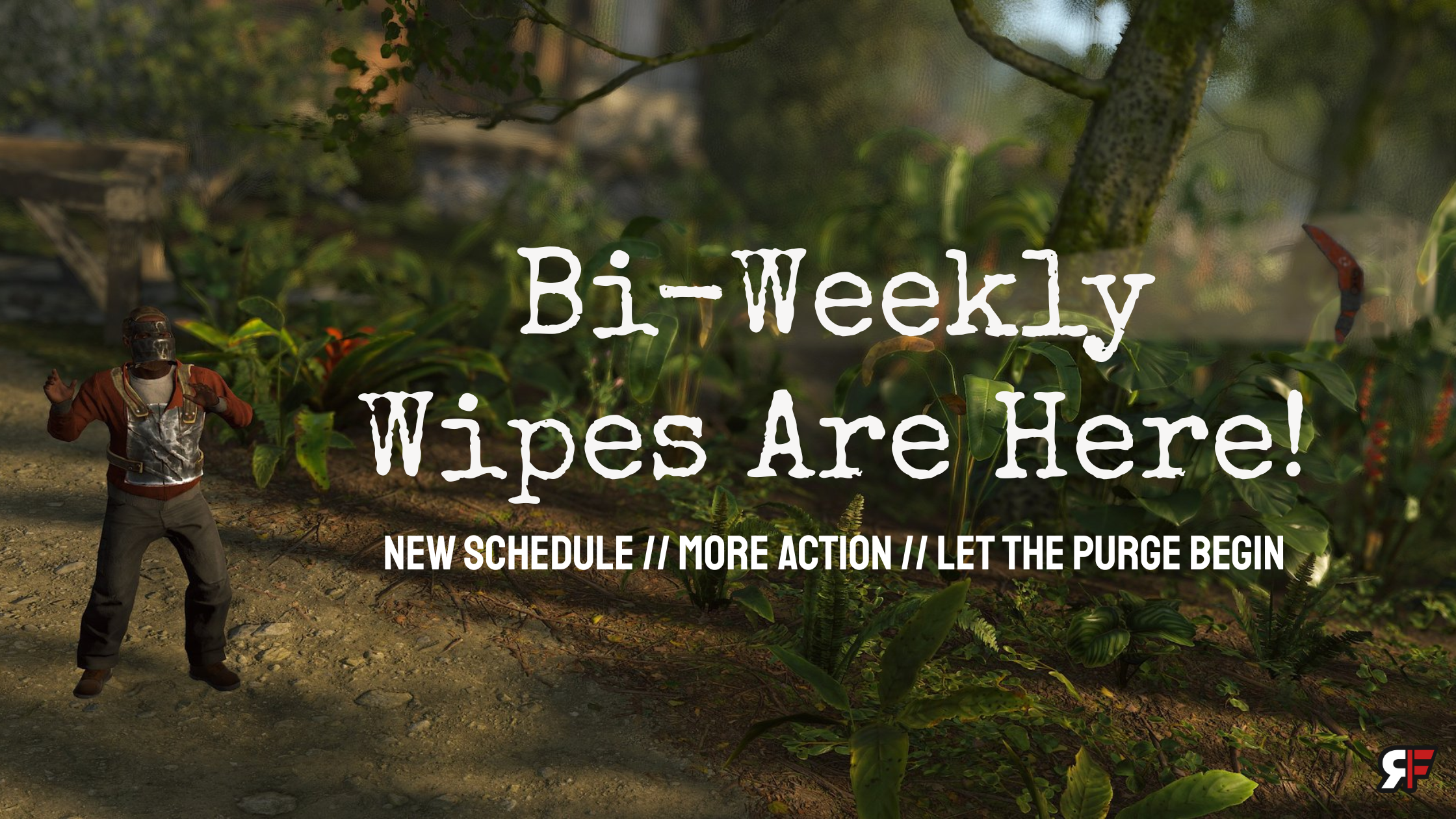 More Action, More Often: Biweekly Wipes Live on Our PVE Rust Servers